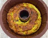 Une image de l'étape 2 de Flan de courgettes aux maquereaux.