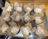 A picture of step 3 of Banana Coconut Muffins.