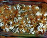 Foto del paso 2 de la receta: Pastel de Espinacas con relleno de pollo