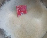 Foto langkah ke 2 dari resep Puding Hunkwe Tape Ketan Ijo.