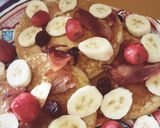 Foto del paso 3 de la receta: Hotcakes de plátano y avena