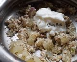 A picture of step 4 of Vellarikka Pachadi (Madras Cucumber Raita).