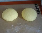 A picture of step 3 of Orange Bread.