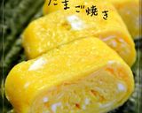 A picture of step 9 of Tamagoyaki with Rakkyo Pickles For Bento or Breakfast.