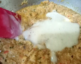 Foto del paso 6 de la receta: Canelón de bacalao desalado, con verduras y bechamel de mejillón