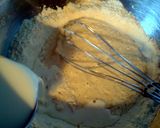 A picture of step 2 of Sausage Popovers (aka Mini Toad-in-the-Holes).