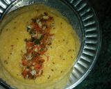 A picture of step 6 of Paneer stuff corn chilla.