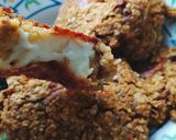 Foto del paso 5 de la receta: Hamburguesas de lentejas y avena rellenas de queso