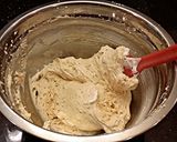 A picture of step 2 of Peanut Butter Whipped Cream.