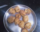 A picture of step 2 of Manchurian chicken.