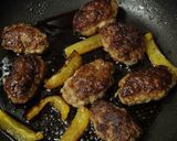 A picture of step 6 of Minced Pork Sweet and Salty Teriyaki Tsukune Patties.