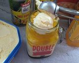 Gambar langkah 2 resipi Air jagung berkrim 3layer #minuman(minggu ke 2).