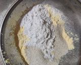 A picture of step 1 of Custard nankhatai.
