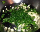 A picture of step 2 of Truffle Omelette.