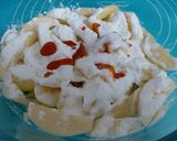 A picture of step 2 of Schezwan Chilli Potatoes.