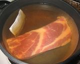 A picture of step 1 of Easy Pork Simmered in Tea.