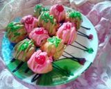Foto langkah ke 3 dari resep Loukoumade Rasa Strawberry.
