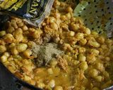 A picture of step 15 of Macrobiotic Style Chana Masala.