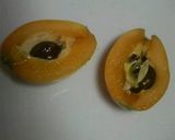 A picture of step 3 of How to Peel a Loquat.
