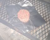 A picture of step 4 of Garlic Parmesan Burgers.