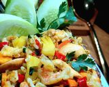 Foto langkah ke 3 dari resep Khao Phat Sapporod (867).