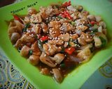 Foto langkah ke 4 dari resep Jamur tahu saus tiram.