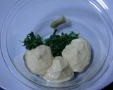 A picture of step 2 of Cucumbers with Shiso and Mayonnaise Dip.