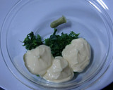 A picture of step 2 of Cucumbers with Shiso and Mayonnaise Dip.