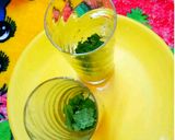 A picture of step 1 of Virgin Mojito.