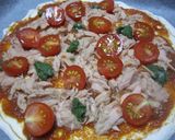 A picture of step 6 of Easy, Crispy Rice Flour Pizza.