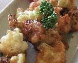 A picture of step 4 of Really Popular Crispy Deep Fried Cauliflower.