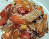 Foto del paso 4 de la receta Ensalada Noor, de arroz con frutas frescas