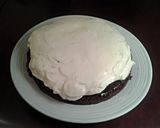 A picture of step 7 of Chocolate Cake with Caramel Mousse Filling.