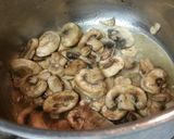 A picture of step 2 of Creamy Mushroom Soup.