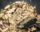 A picture of step 9 of Stir fry triple mushrooms.