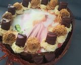 Kinder bueno torta recept fázis 4 fotója