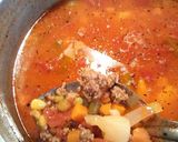 A picture of step 1 of Homemade Beef Soup.