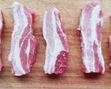 Mustáros-fokhagymás oldalas recept fázis 1 fotója