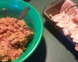 Bacon-Wrapped Cheesy Meatloaf recipe step 2 photo