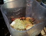 A picture of step 2 of Tacos al pastor.