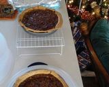 A picture of step 7 of Pecan pie , makes 2.