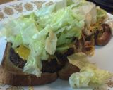 A picture of step 6 of Open Face Nacho Cheeseburger.