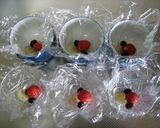 A picture of step 3 of Soda and Fruit Jello Drops.