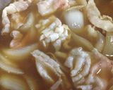 A picture of step 4 of Beef Bowl? Pork Bowl? Shirataki Noodle Bowl!!.