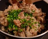 A picture of step 3 of Oyster Fried Rice-Style.