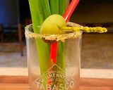 A picture of step 3 of Mike's Sunday Bloody Sunday! Mary's.