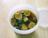 A picture of step 4 of Shake-Shake Cucumber Pickles.