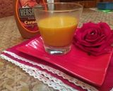 A picture of step 2 of Caramel Thandai.