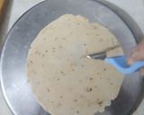A picture of step 5 of Peri Peri Triangle Mathri.