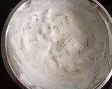 A picture of step 1 of Banana Raita.